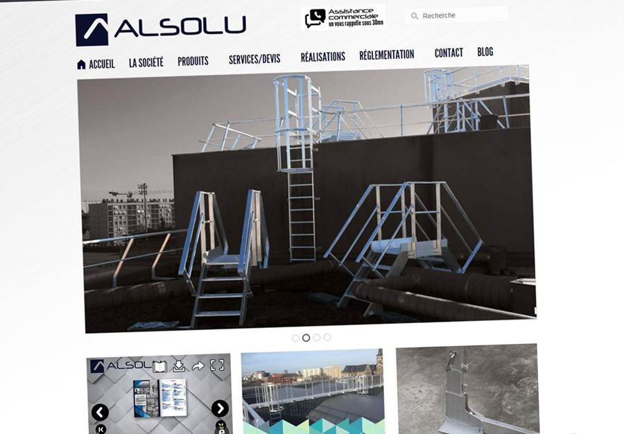 Alsolu - Site Web